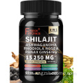 Органические добавки Shilajit улучшают энергетические капсулы Shilajit